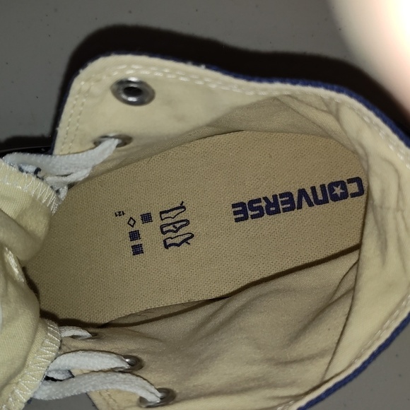 Converse Chunk Taylor high top blue   size mens 11 women 13 - Picture 9 of 16